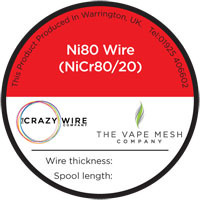 Ni80 Wire 20 AWG
