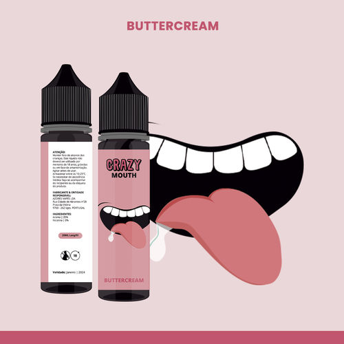Crazy Mouth - Buttercream